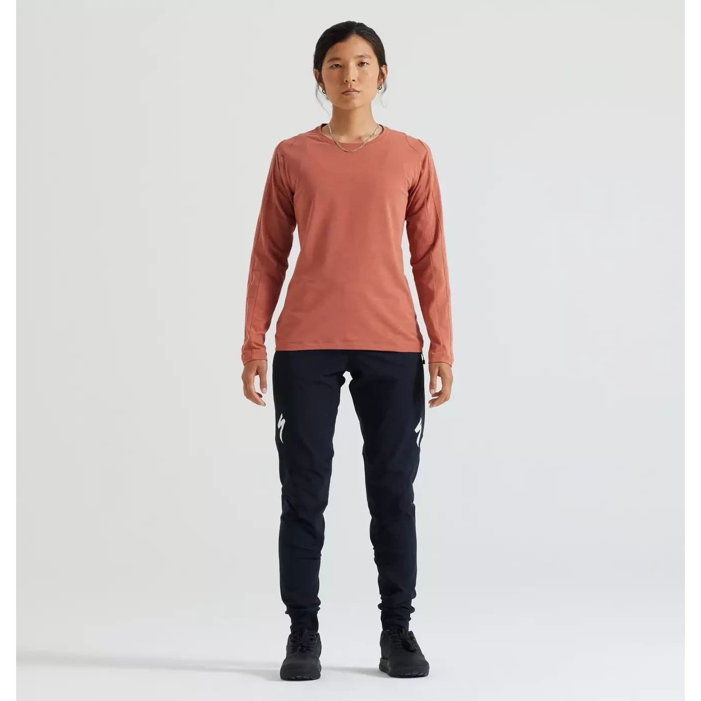 Specialized Tricou Ciclism SPECIALIZED Women's Trail (L/S) - Terra Cotta