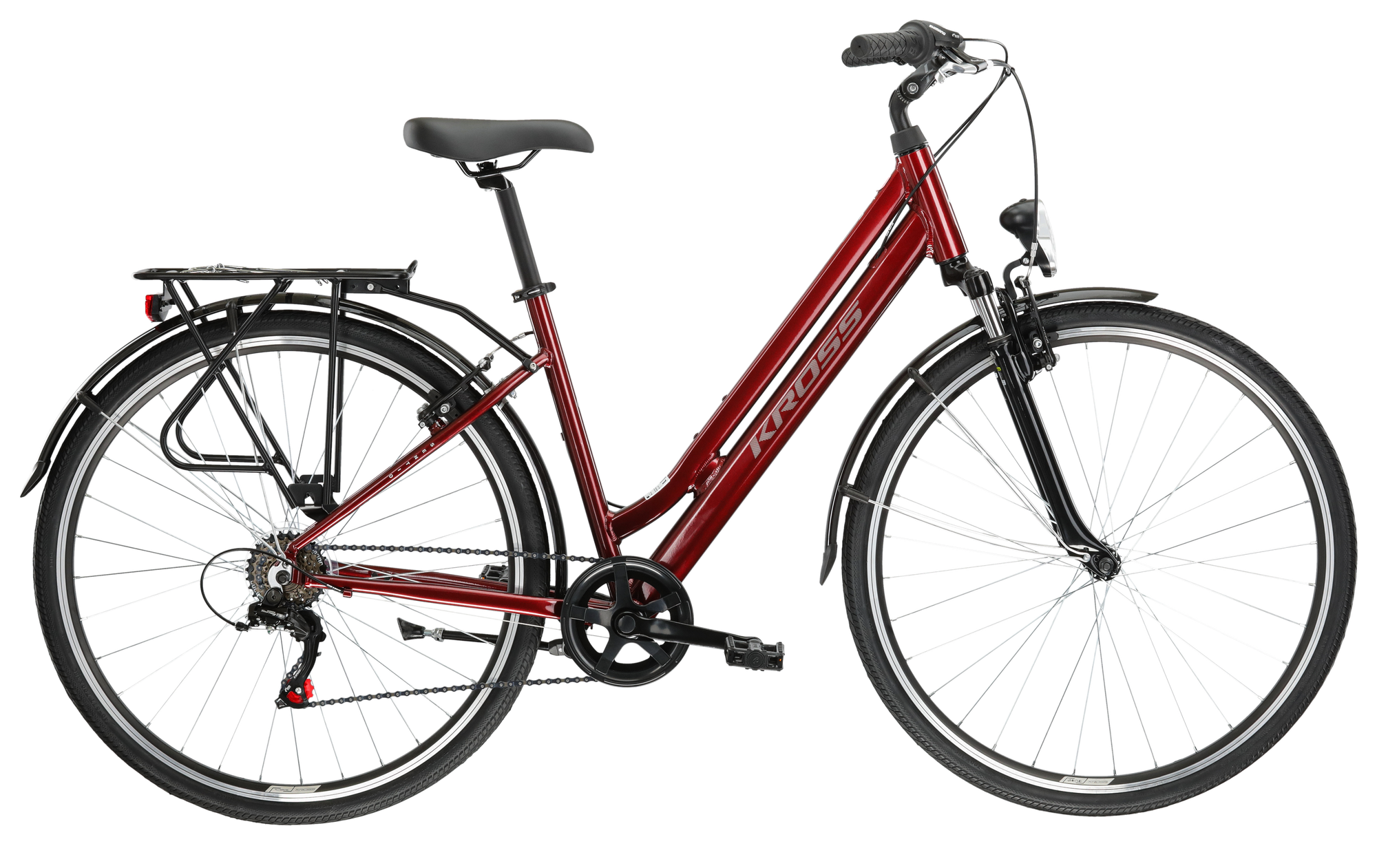 Kross Bicicleta Urban Kross Sentio 1.0 28 inch rosie Shimano Tourney