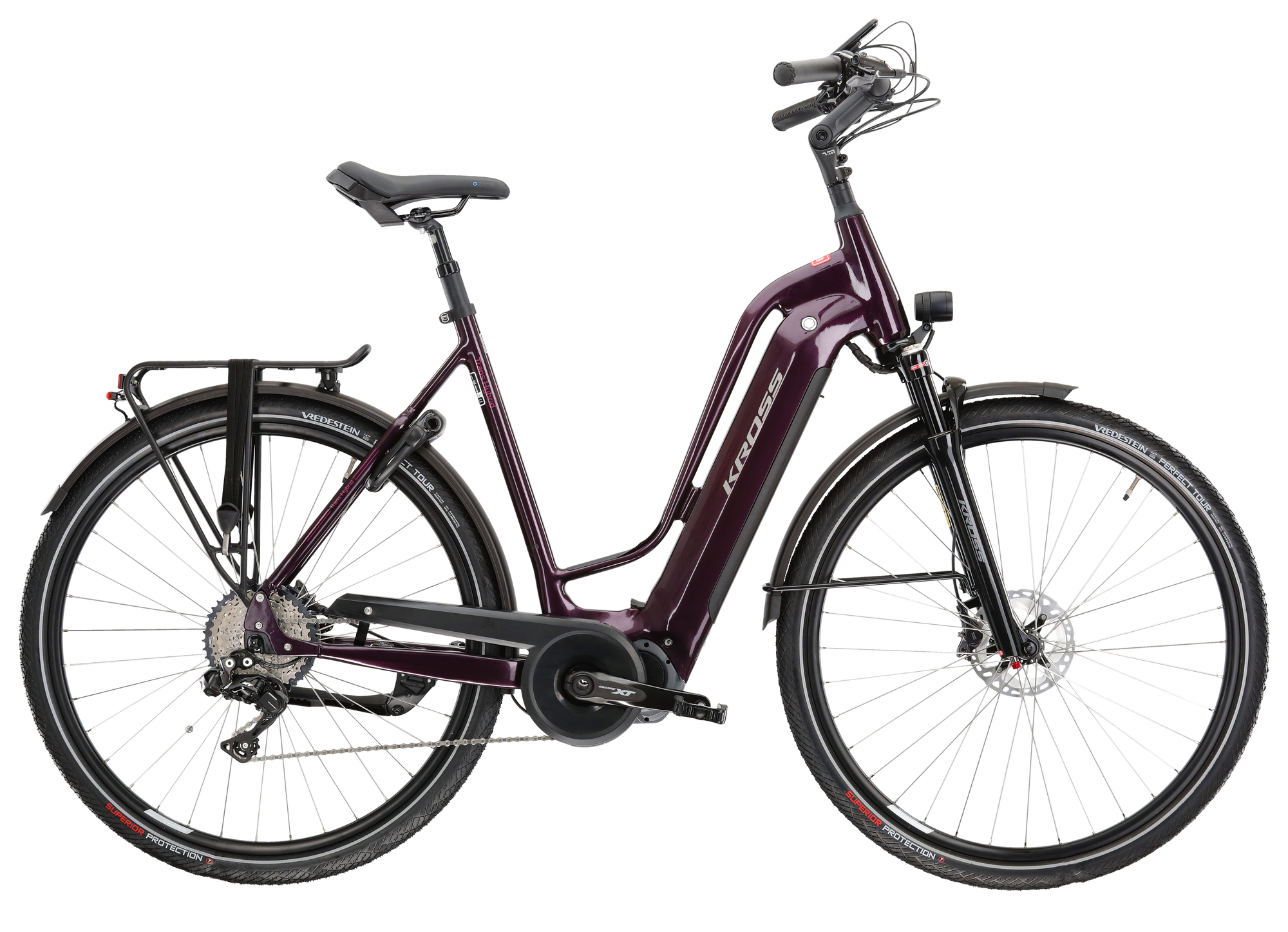 Kross Bicicleta Electrica Trekking Kross Trans Hybrid Prestige 28 inch mov Shimano Deore xt