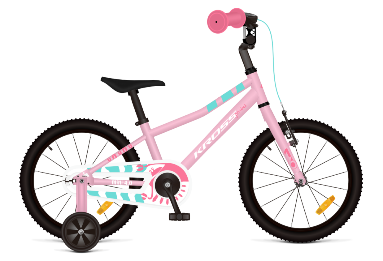 Kross Bicicleta Copii Kross Mini 4.0 16 inch roz