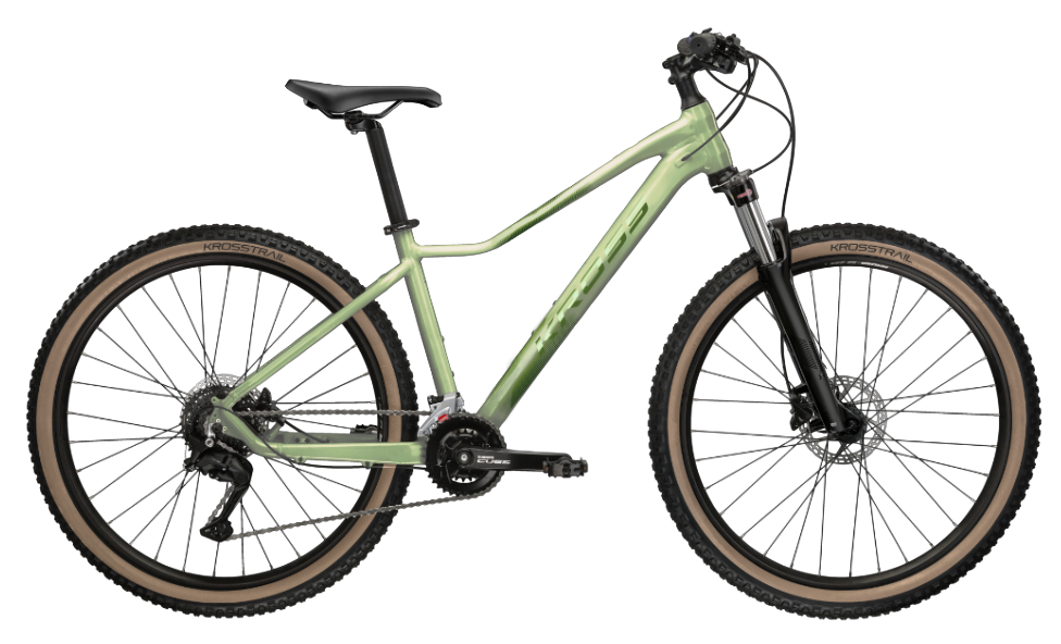 Kross Bicicleta MTB Hardtail Kross LEA X200 27.5 inch verde Shimano Altus