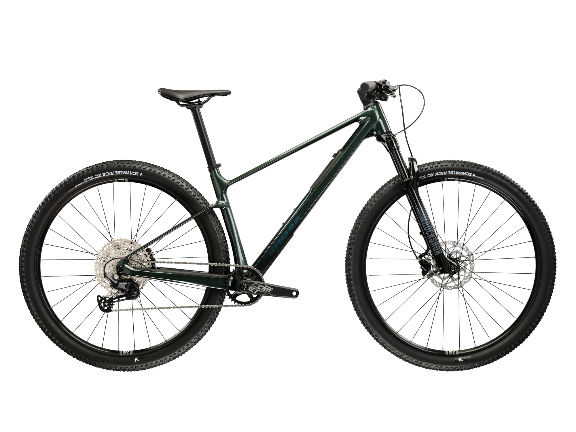 Kross Bicicleta MTB Hardtail Kross Level RS 1.0 29 inch verde Shimano Deore