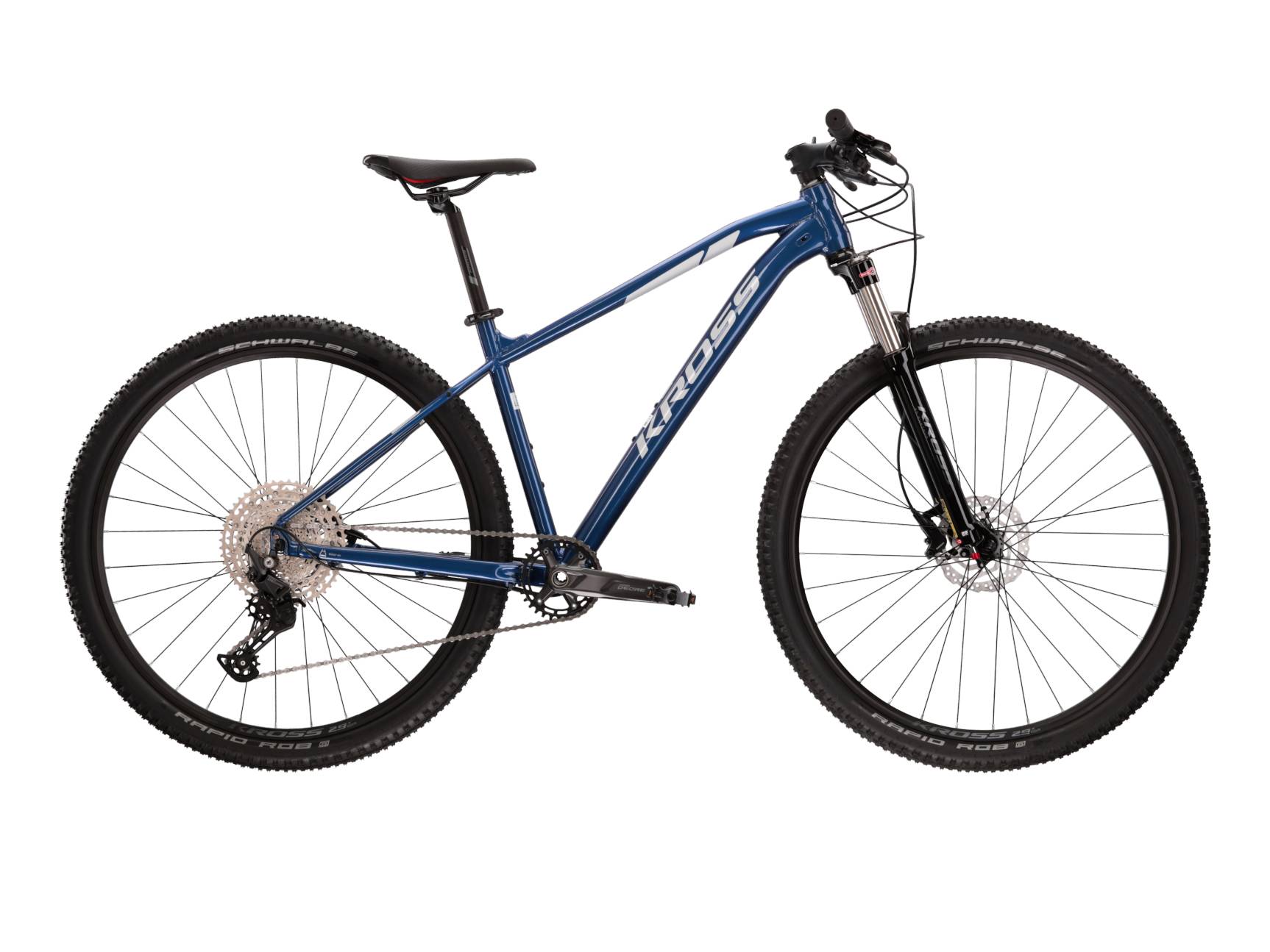 Kross Bicicleta MTB Hardtail Kross Level 5.0 29 inch albastra Shimano Cues
