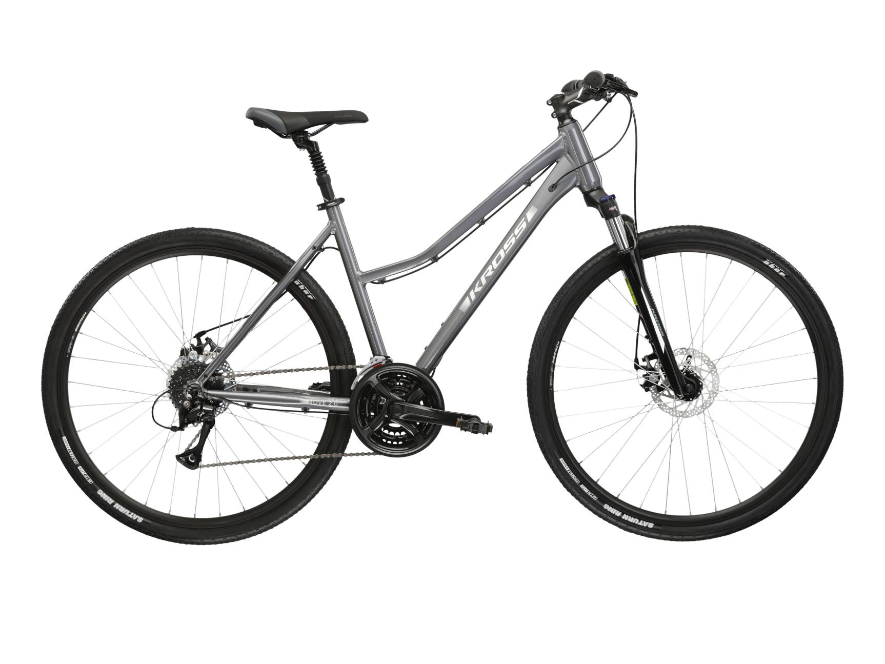 Kross Bicicleta Trekking Kross Move 2.0 28 inch grafit Shimano Acera