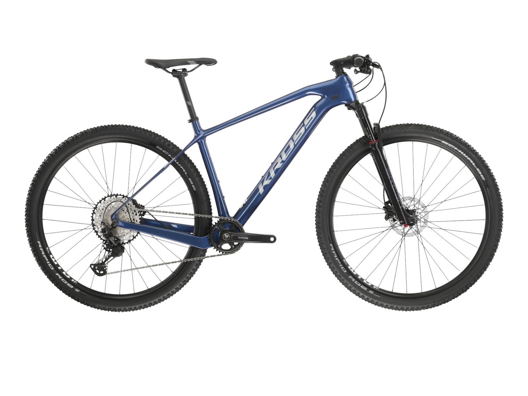Kross Bicicleta MTB Hardtail Kross Level 11.0 29 inch albastra Shimano Deore xt