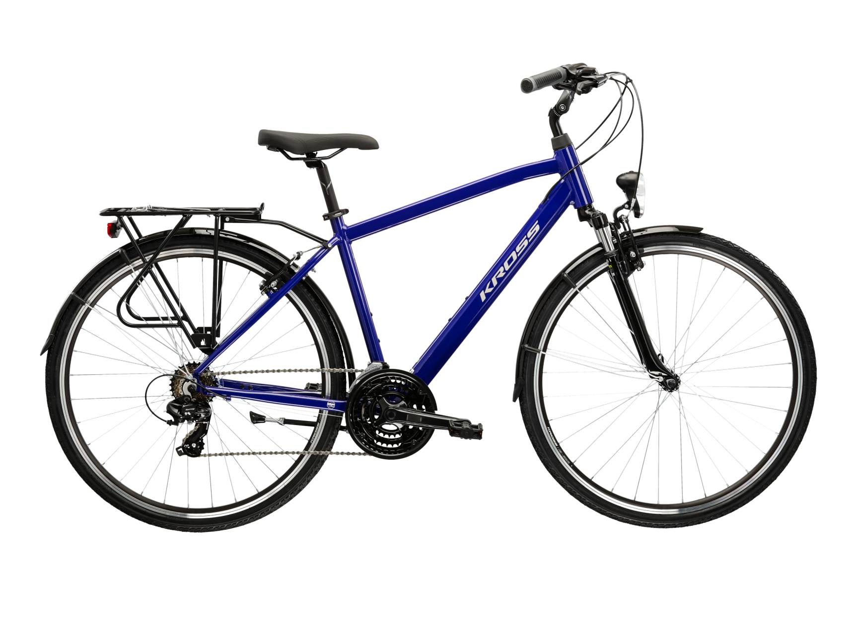 Kross Bicicleta Trekking Kross Trans 1.0 28 inch bleumarin Shimano Tourney