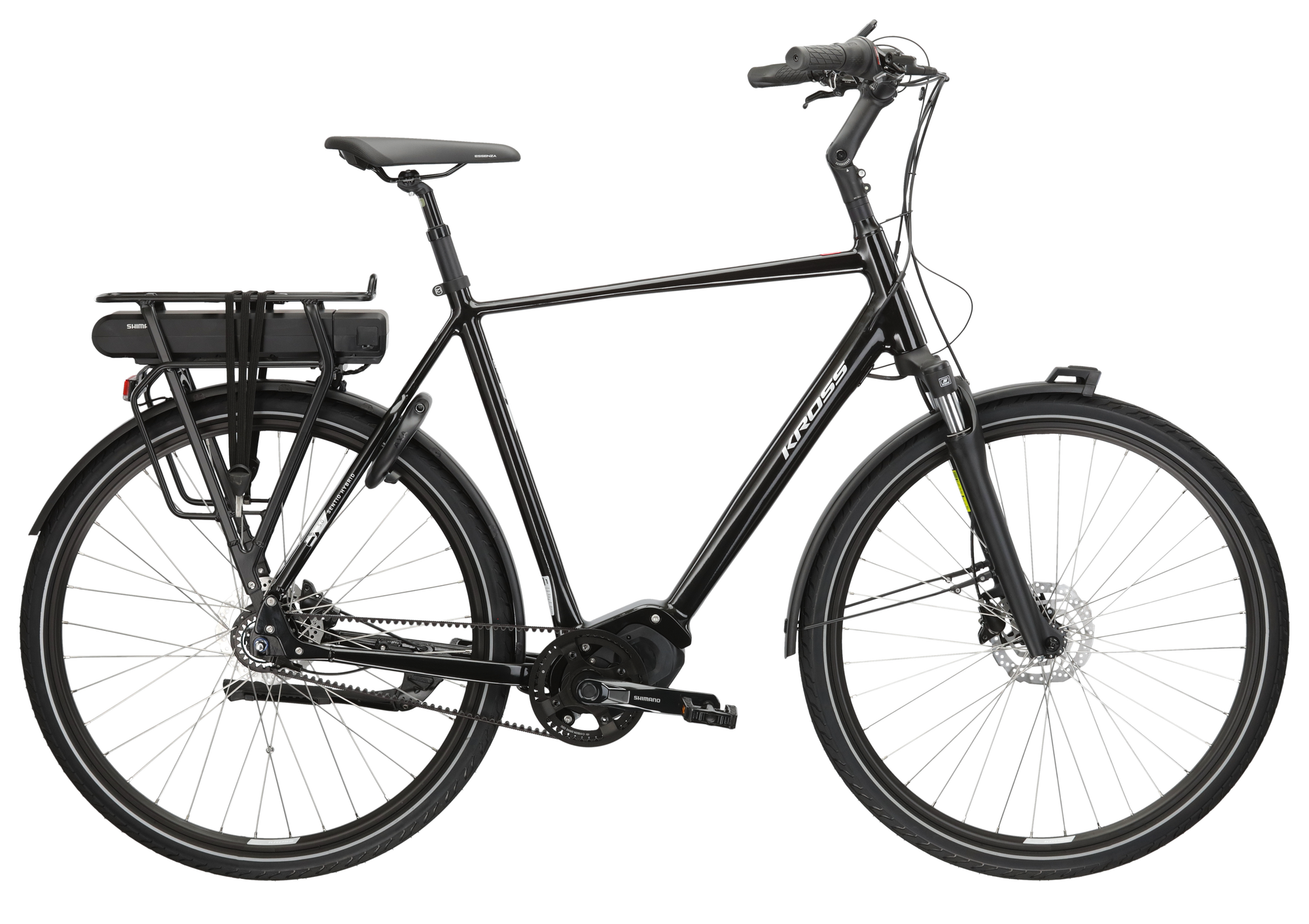 Kross Bicicleta Electrica City Kross Sentio Hybrid 5.0 28 inch neagra Shimano Nexus