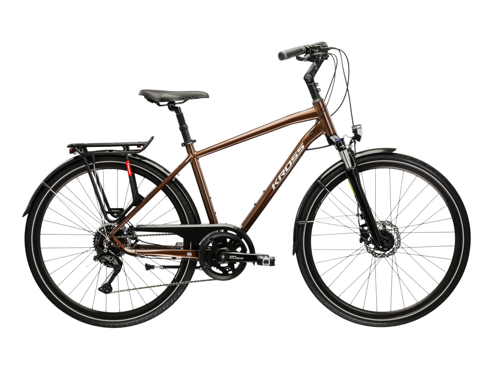 Kross Bicicleta Trekking Kross Trans 5.0 28 inch maro Shimano Deore
