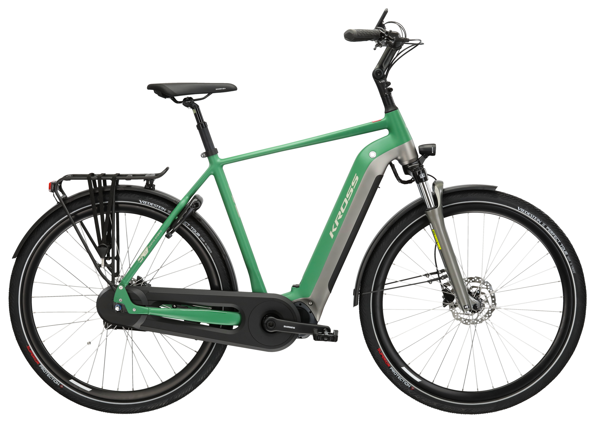 Kross Bicicleta Electrica City Kross Sentio Hybrid 6.0 28 inch verde Shimano Nexus