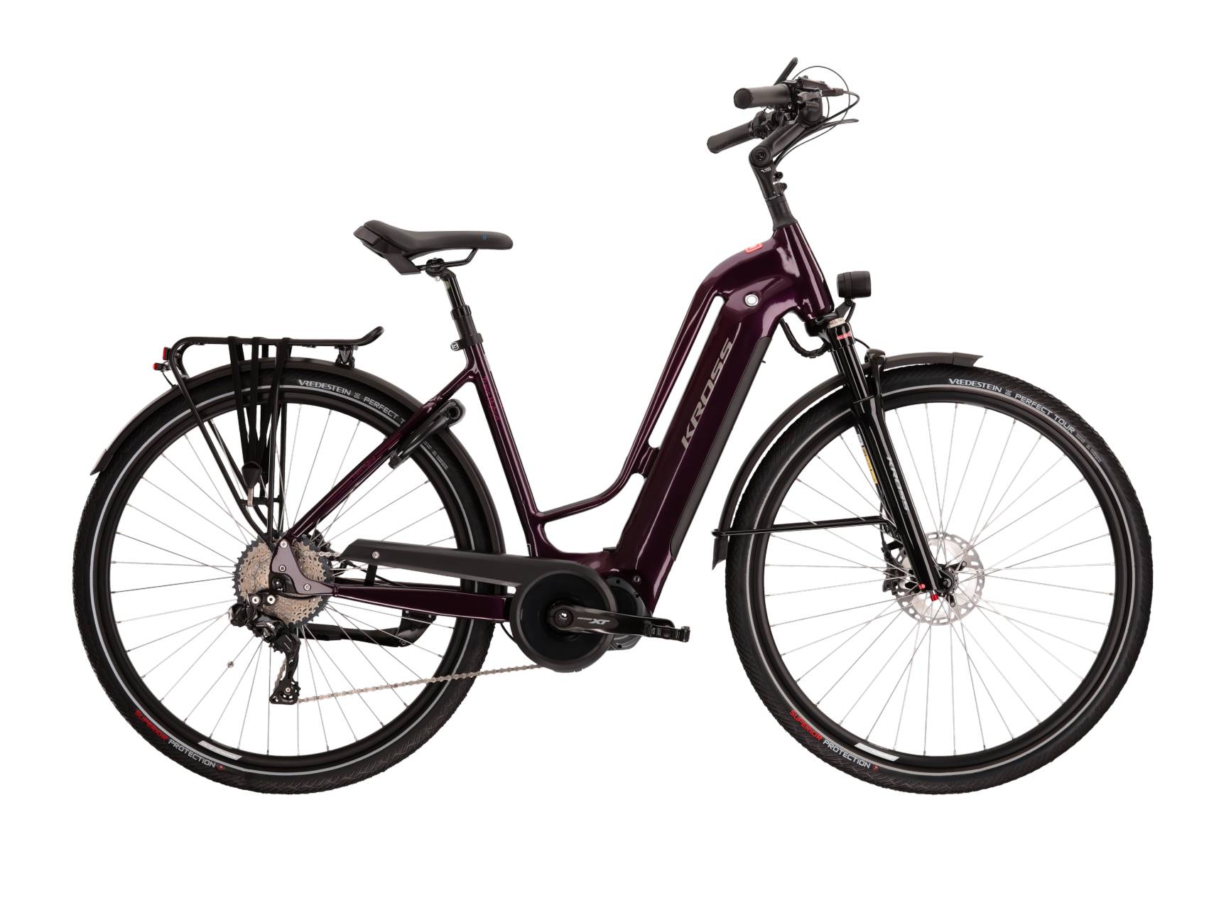 Kross Bicicleta Electrica Trekking Kross Trans Hybrid Prestige 28 inch mov Shimano Deore xt