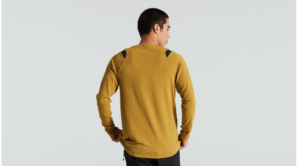 Specialized Tricou Ciclism SPECIALIZED Men's Trail (L/S) - Harvest Gold