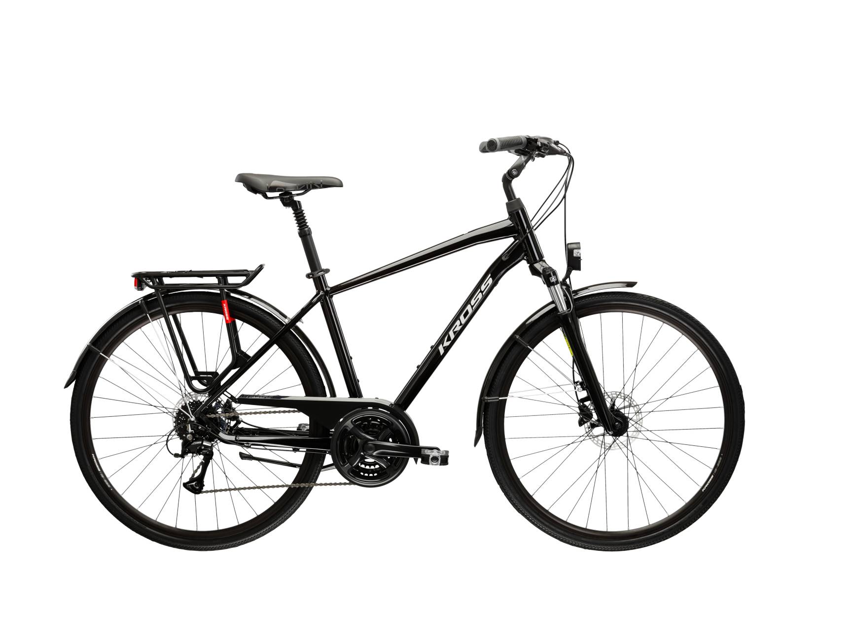Kross Bicicleta Urban Kross Trans 4.0 28 inch neagra Shimano Acera