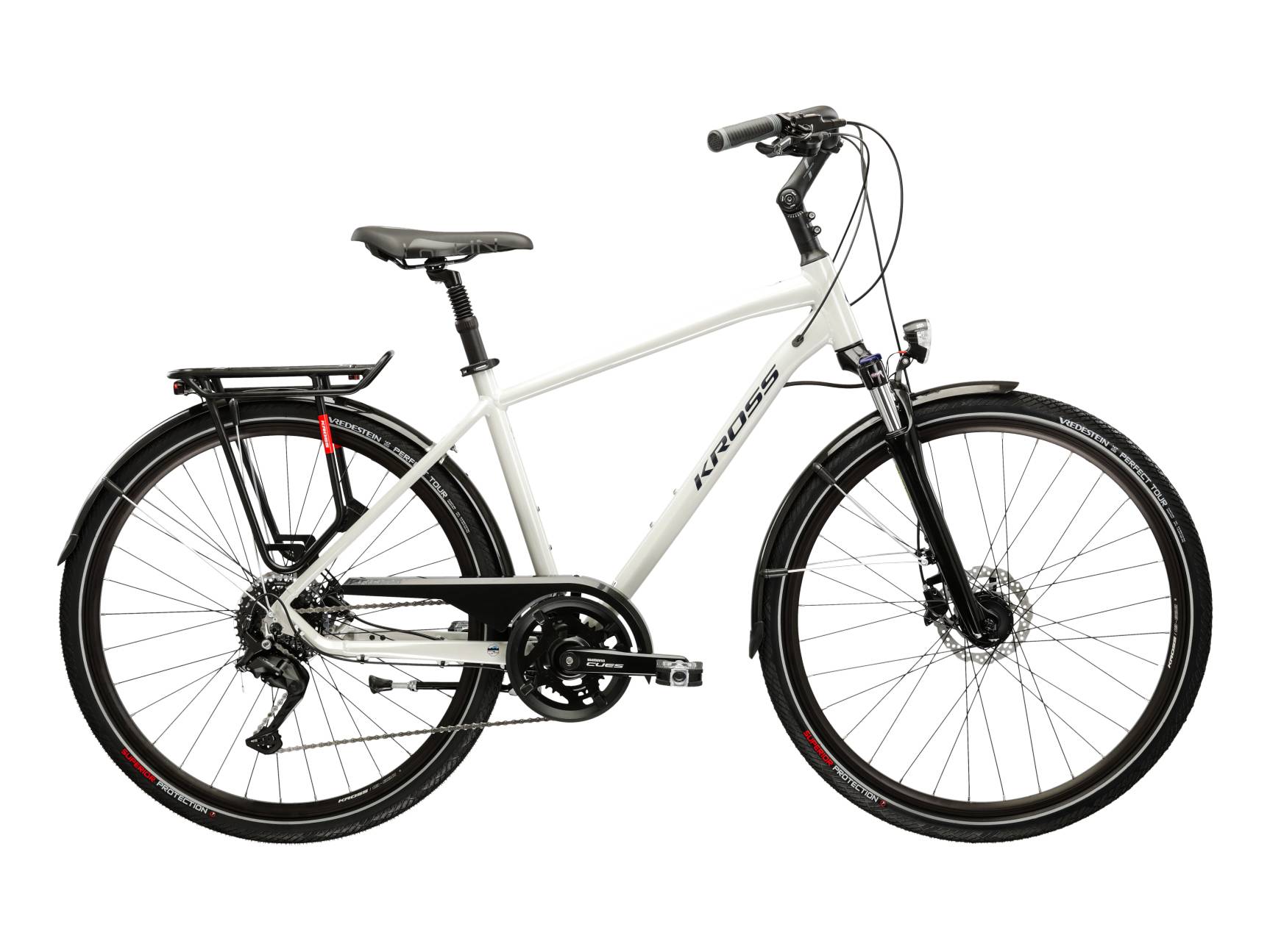 Kross Bicicleta Trekking Kross Trans 5.0 28 inch gri Shimano Deore