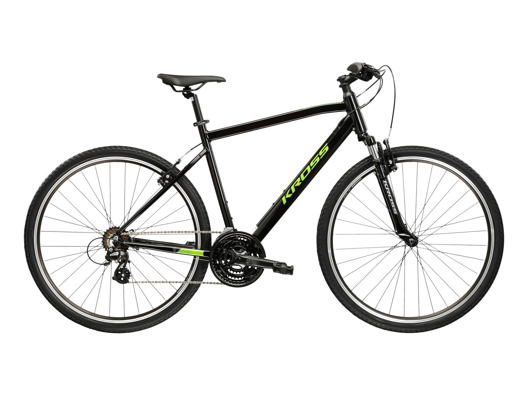 Kross Bicicleta Trekking Kross Evado 2.0 28 inch neagra Shimano Altus