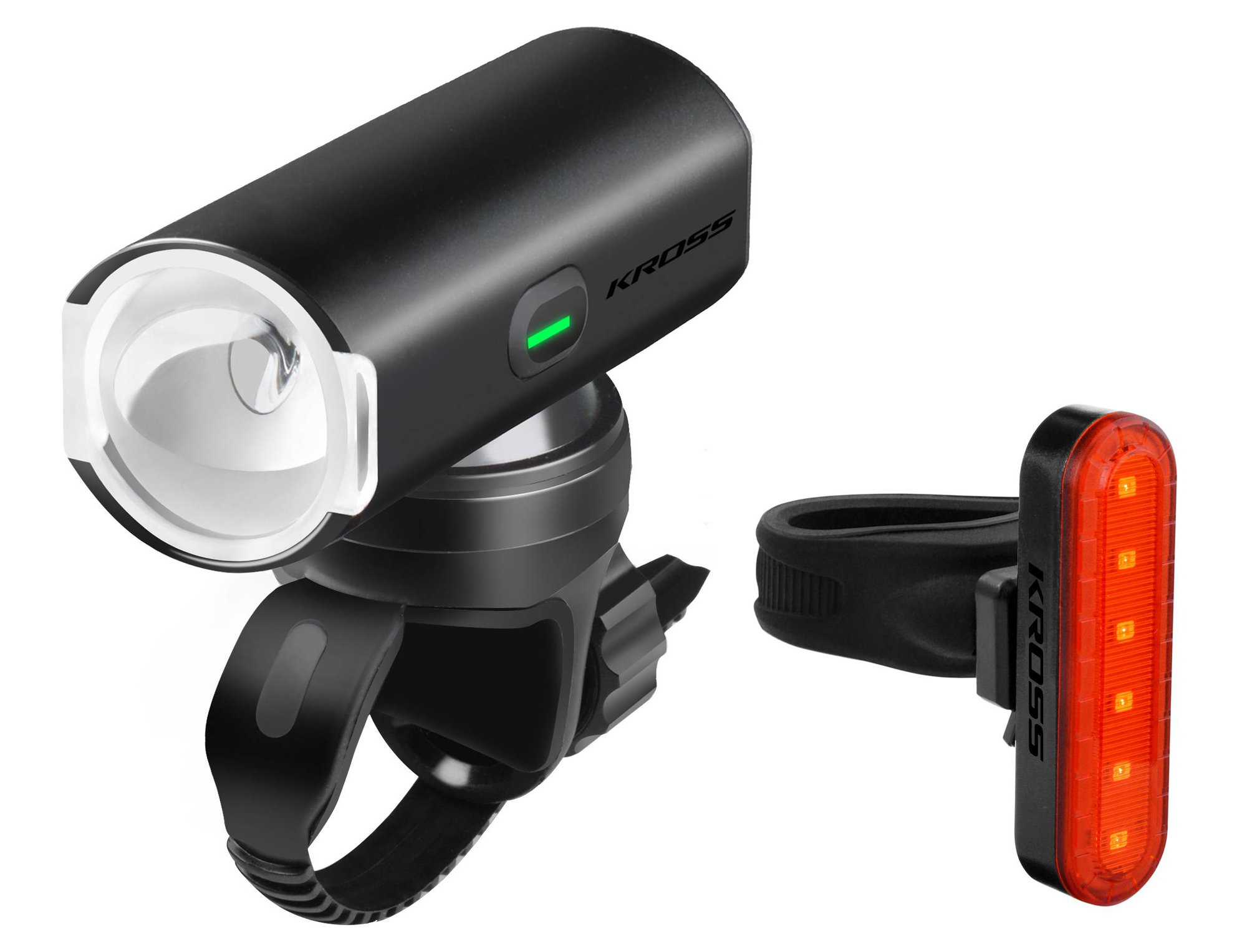 Kross Kross - Set Lumini Fata-Spate - PHOTON SET 500lm - USB-C