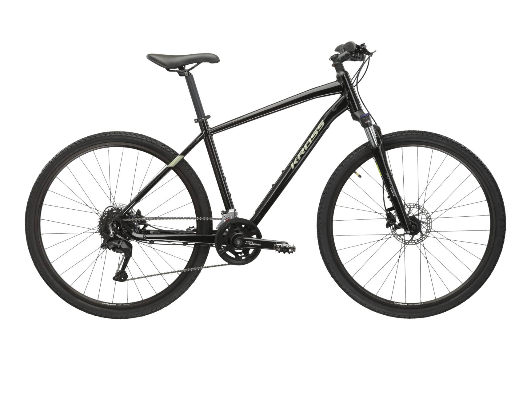 Kross Bicicleta Trekking Kross Evado 5.0 28 inch neagra Shimano Cues