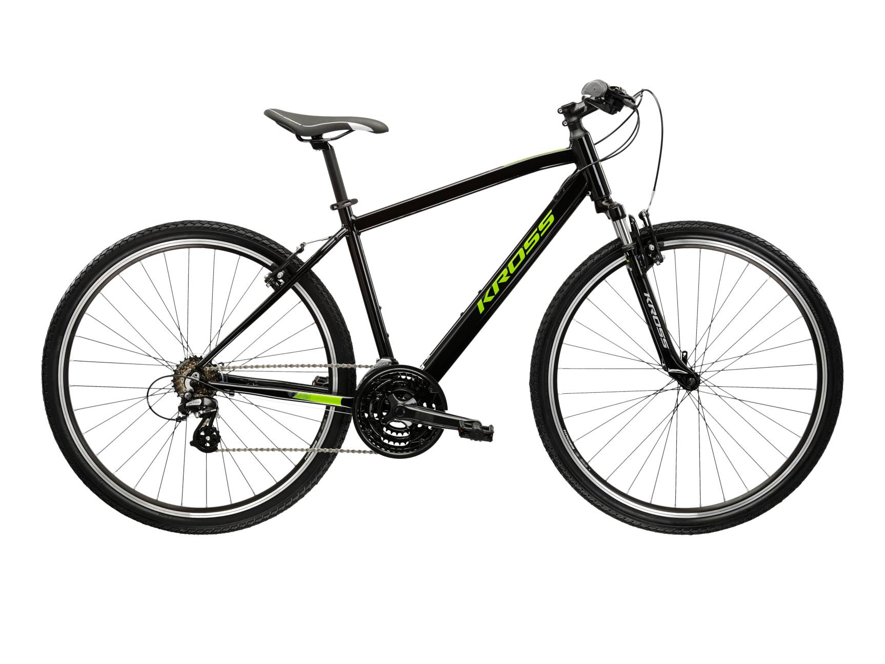 Kross Bicicleta Trekking Kross Evado 2.0 28 inch neagra Shimano Altus