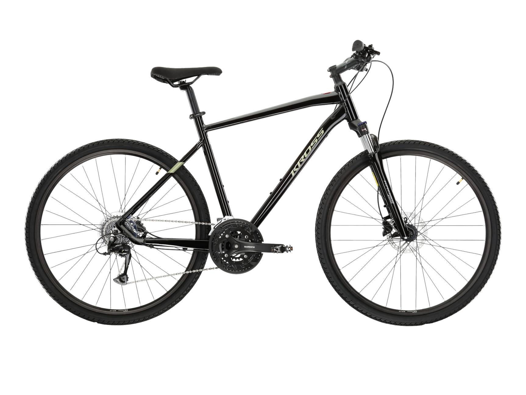 Kross Bicicleta Trekking Kross Evado 5.0 28 inch neagra Shimano Cues