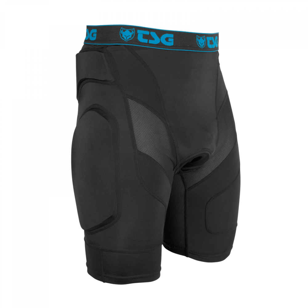 Tsg Pantaloni cu protectii TSG Mtb Crash Pant A - Black
