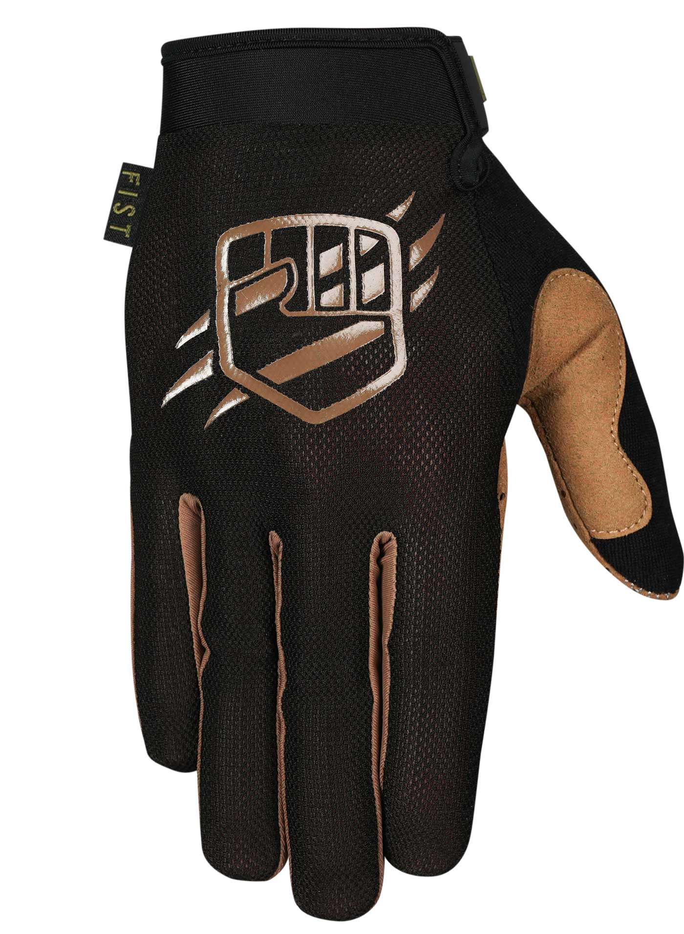 Bicycle Gloves Manusi Ciclism FIST Breezer Hot Weather (L/F) - Black Than