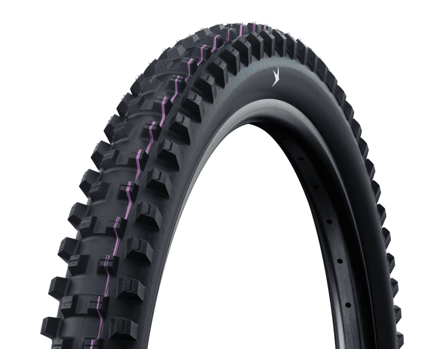 Schwalbe Cauciuc SCHWALBE Shredda Front 29x2.50 (64-622) HS638 B/B, Gravity Pro Radial, Addix Ultra Soft - Pliabil