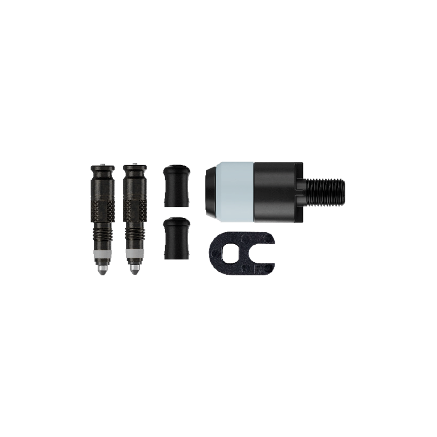 Bicycle Tubes Kit Conversie SCHWALBE Clik - Valve si Adaptor Cap Pompa