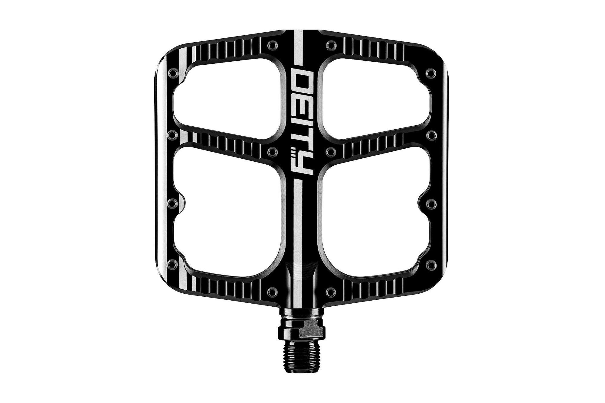Bicycle Pedals Pedale DEITY Flat Trak - Black
