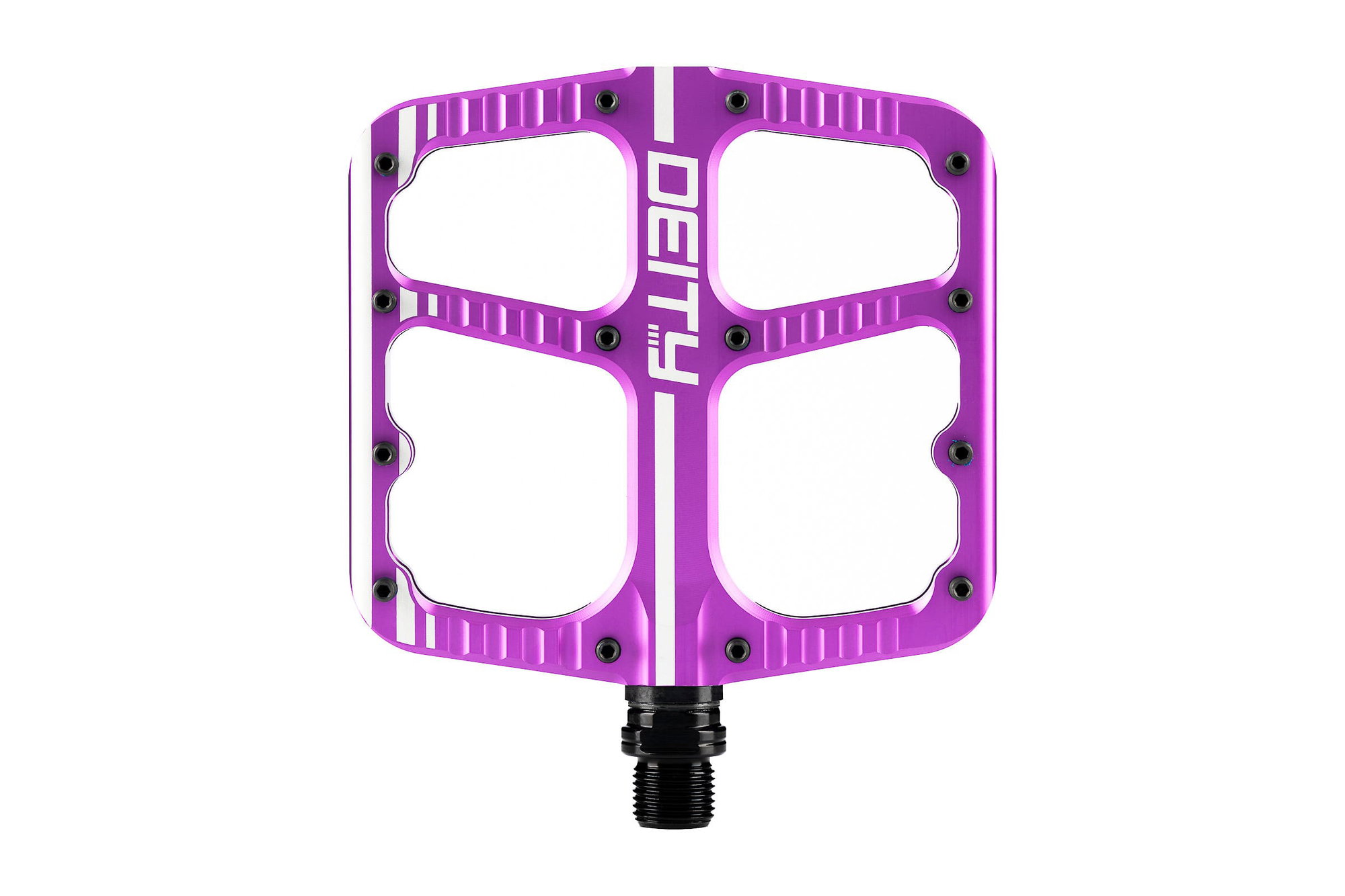 Bicycle Pedals Pedale DEITY Flat Trak - Purple