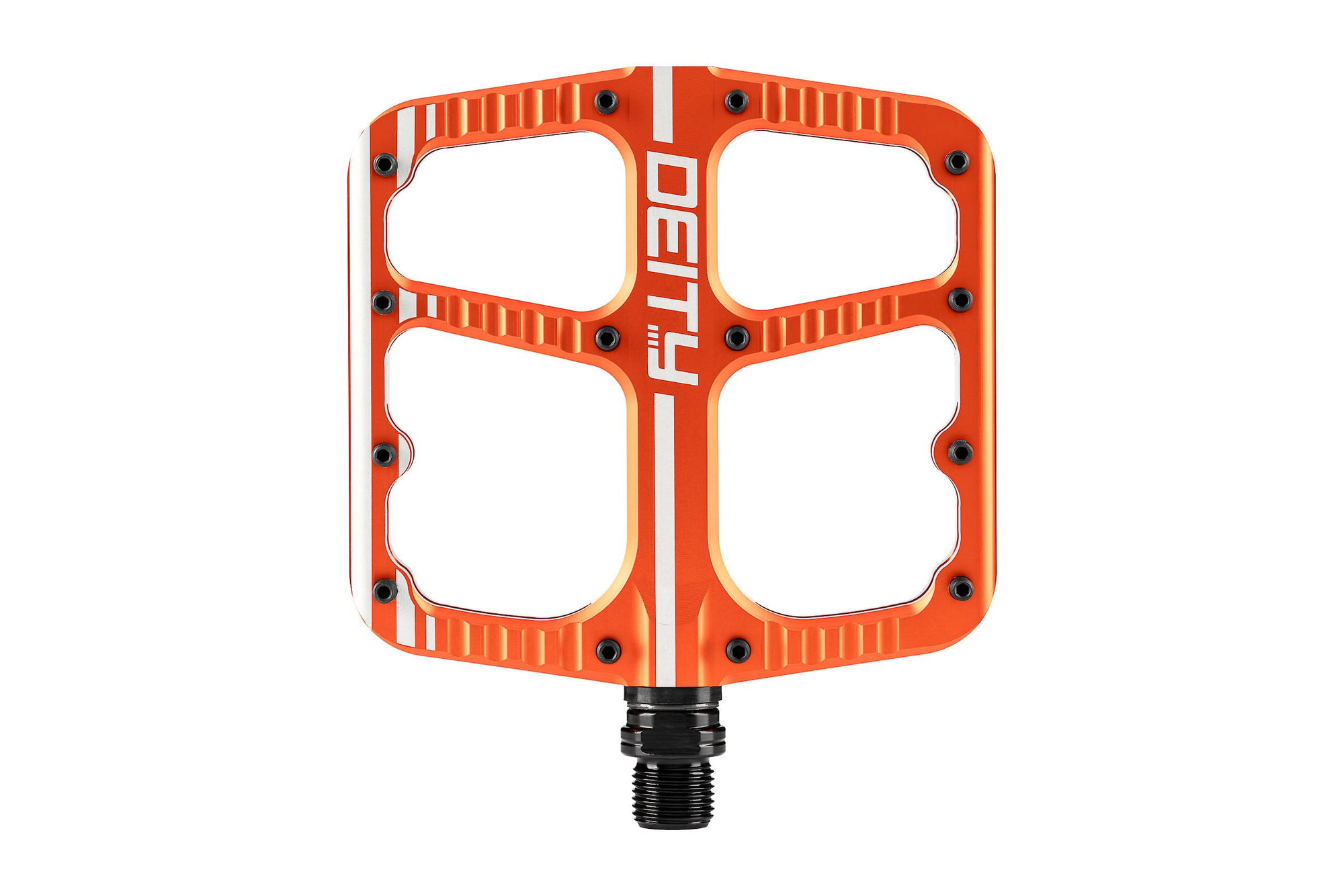 Bicycle Pedals Pedale DEITY Flat Trak - Orange
