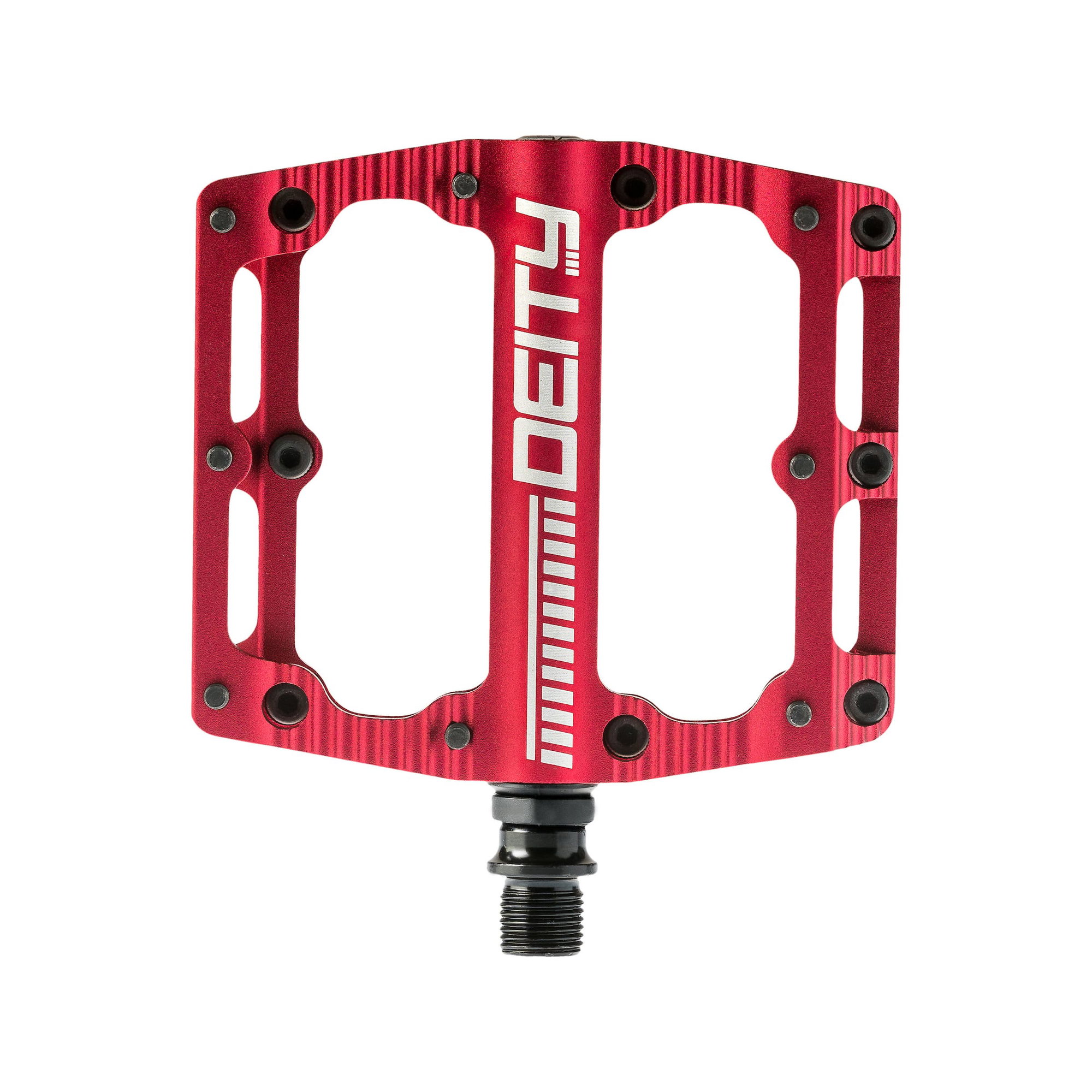 Bicycle Pedals Pedale DEITY Black Kat - Red