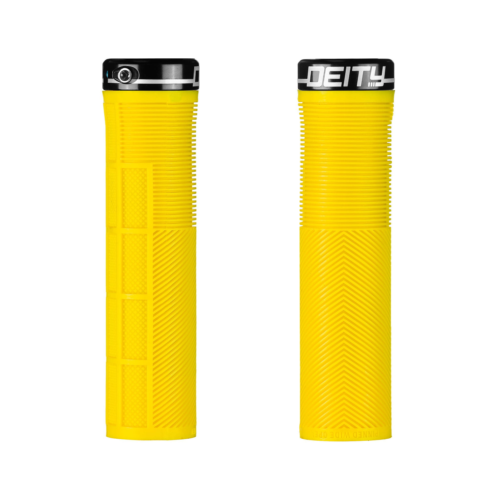 Bicycle Handlebar Grips & Decor Mansoane DEITY Knuckleduster - Yellow