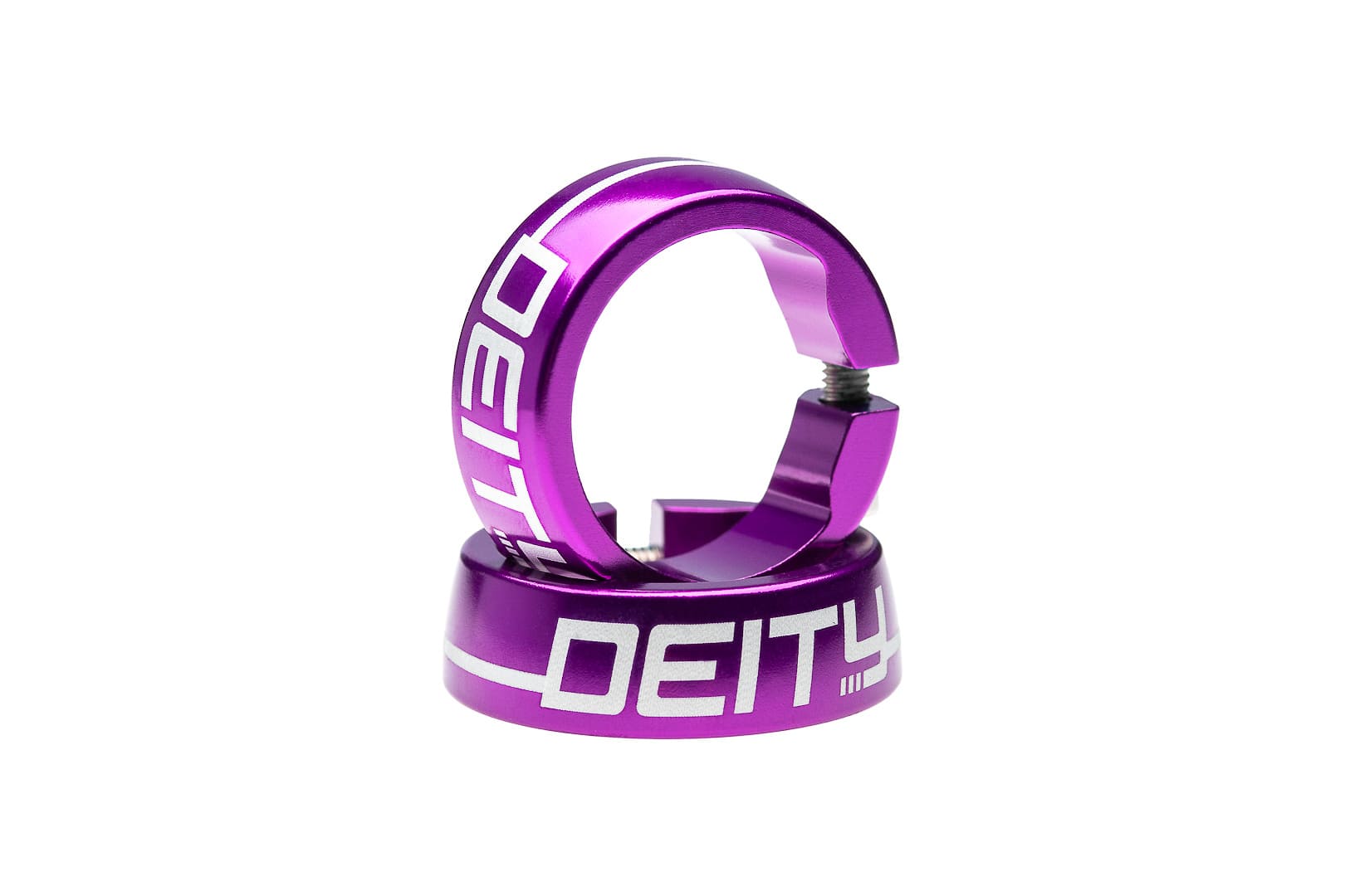 Bicycle Handlebar Grips & Decor Inele blocare manson DEITY Megattack - Purple