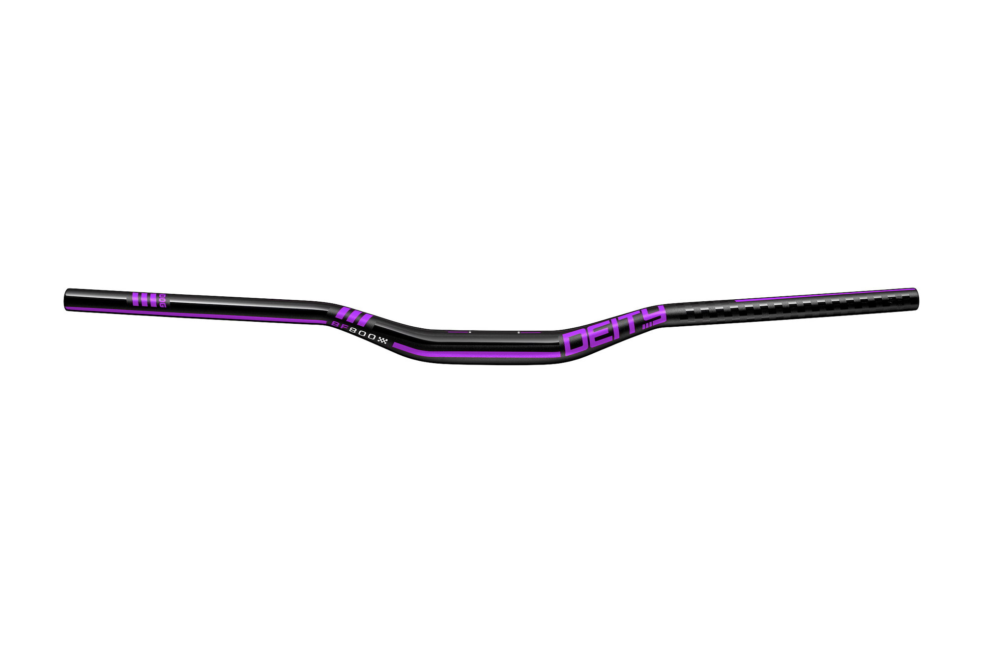 Bicycle Parts Ghidon DEITY Brendog 31.8 x 800mm 30 Rise - Purple