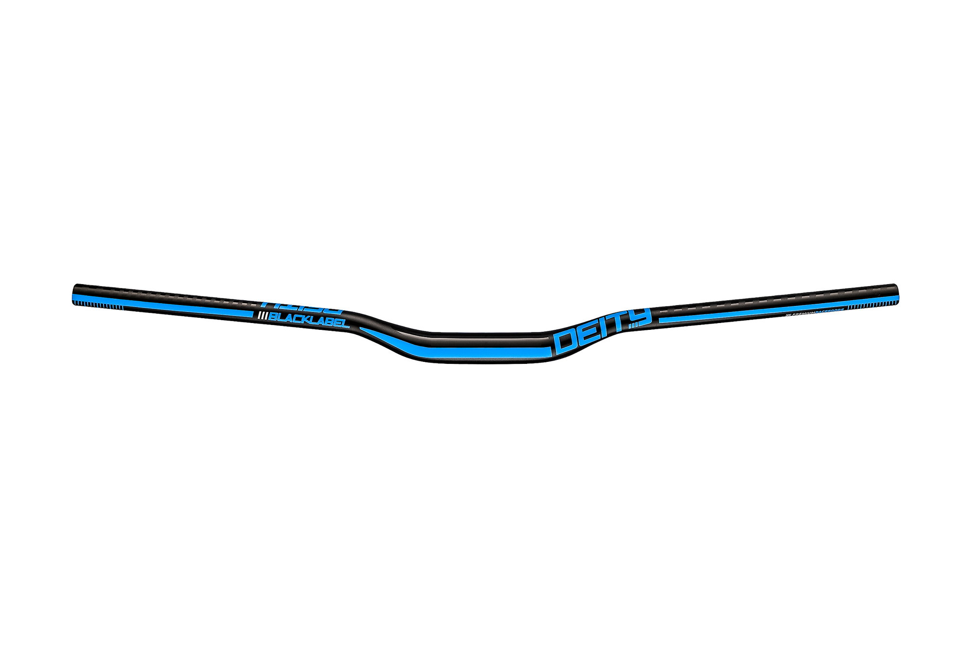 Bicycle Parts Ghidon DEITY Blacklabel 31.8 x 800mm 25 Rise - Blue