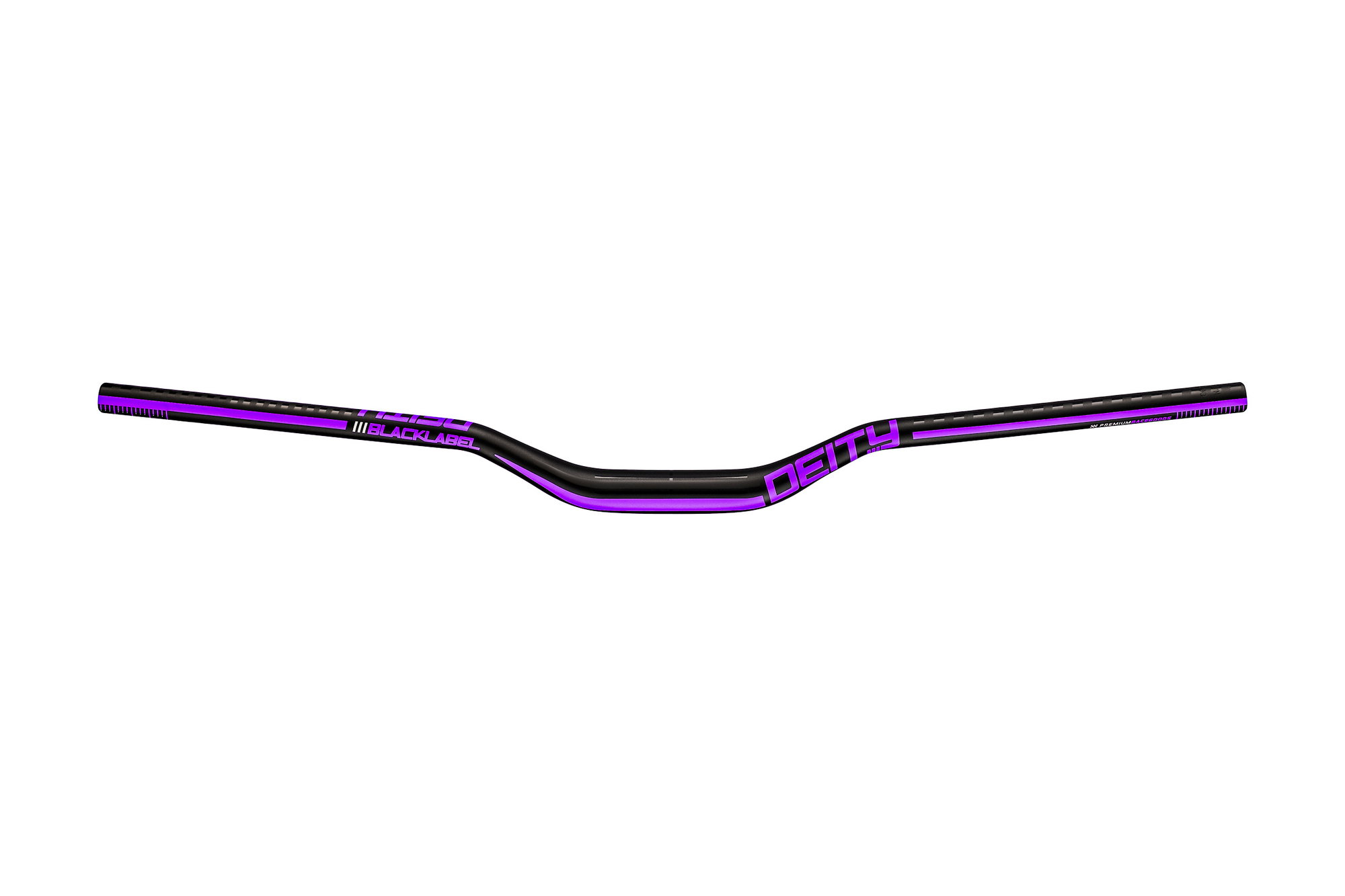 Bicycle Parts Ghidon DEITY Blacklabel 31.8 x 800mm 38 Rise - Purple