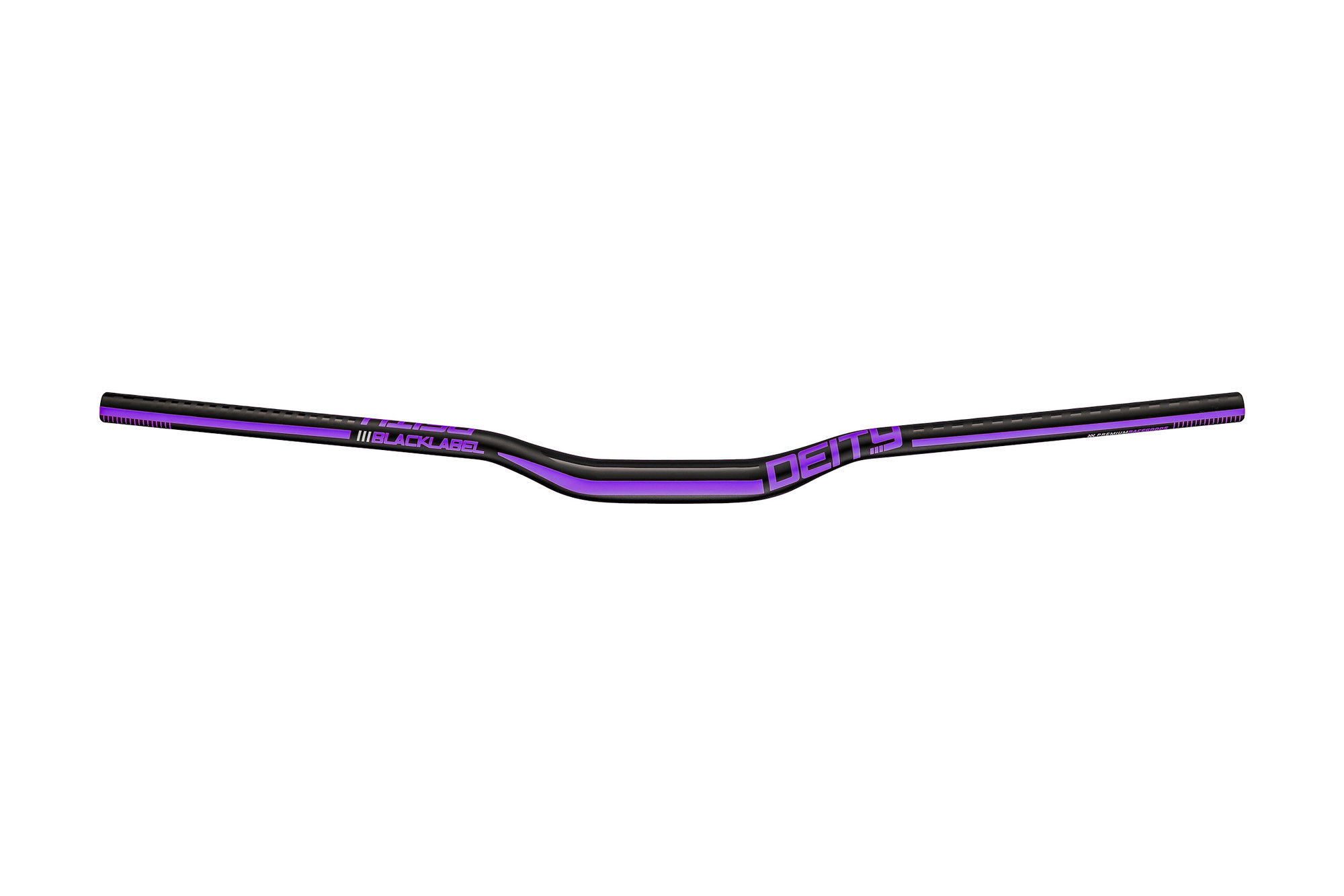 Bicycle Parts Ghidon DEITY Blacklabel 31.8 x 800mm 25 Rise - Purple