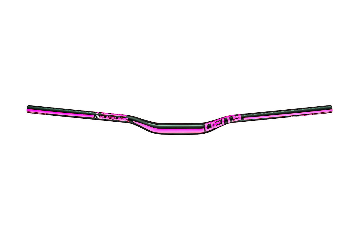 Bicycle Parts Ghidon DEITY Blacklabel 31.8 x 800mm 25 Rise - Pink