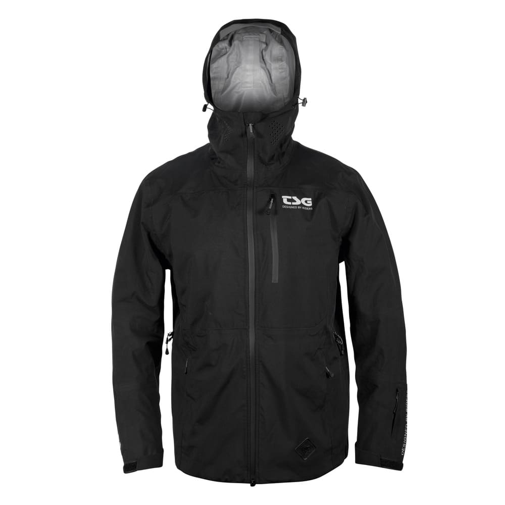 Tsg Jacheta Impermeabila Ciclism TSG Hybrid - Black