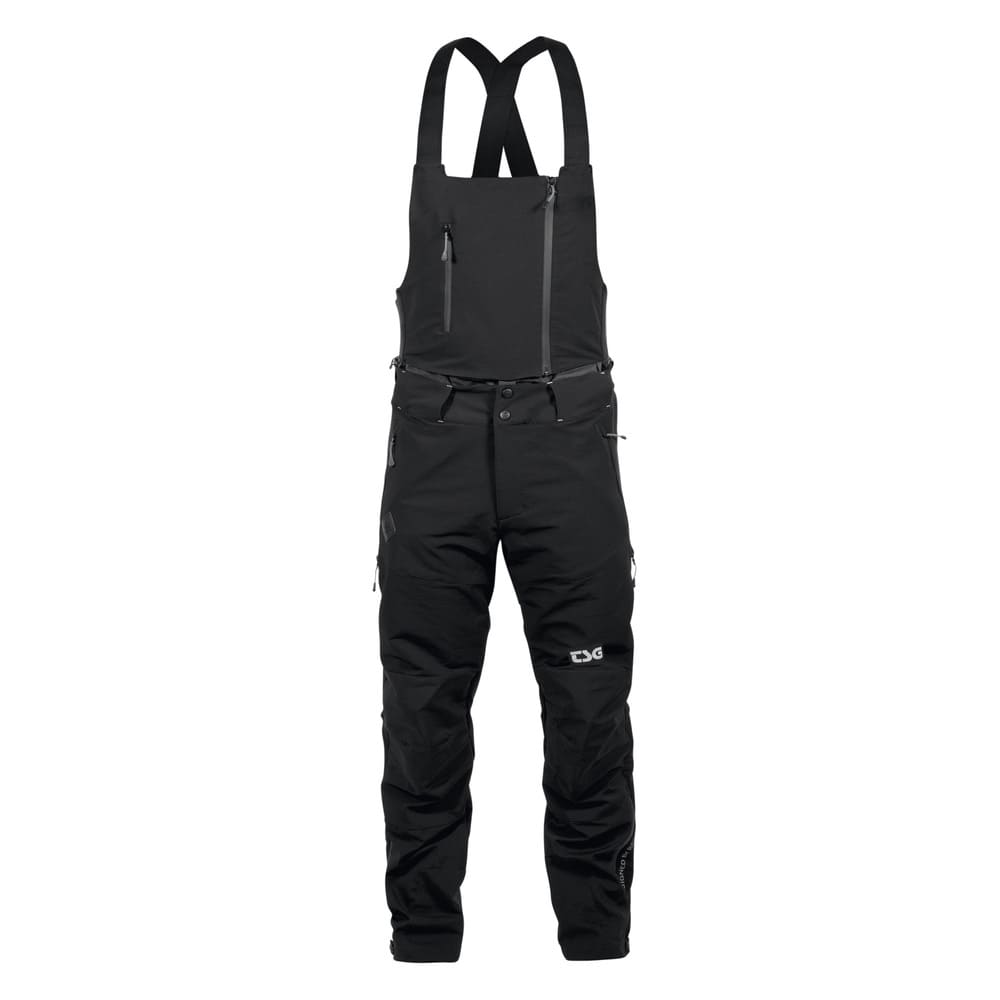 Tsg Pantaloni Ciclism cu Bretele TSG Hybrid - Black
