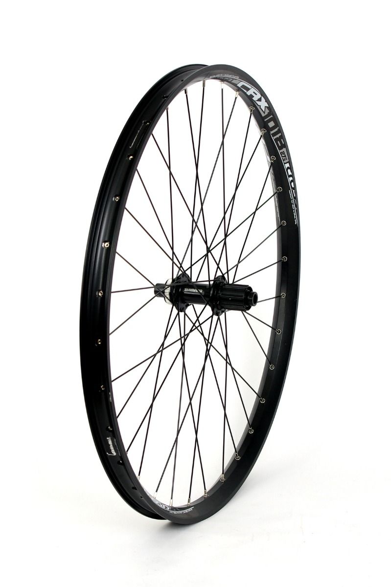 Crosser Roata Spate CROSSER X18 32H 27.5'' Thru-Axle - Frana disc (CenterLock) cu Butuc Shimano AFHMT400B OLD 142MM 8-11 viteze | capsata