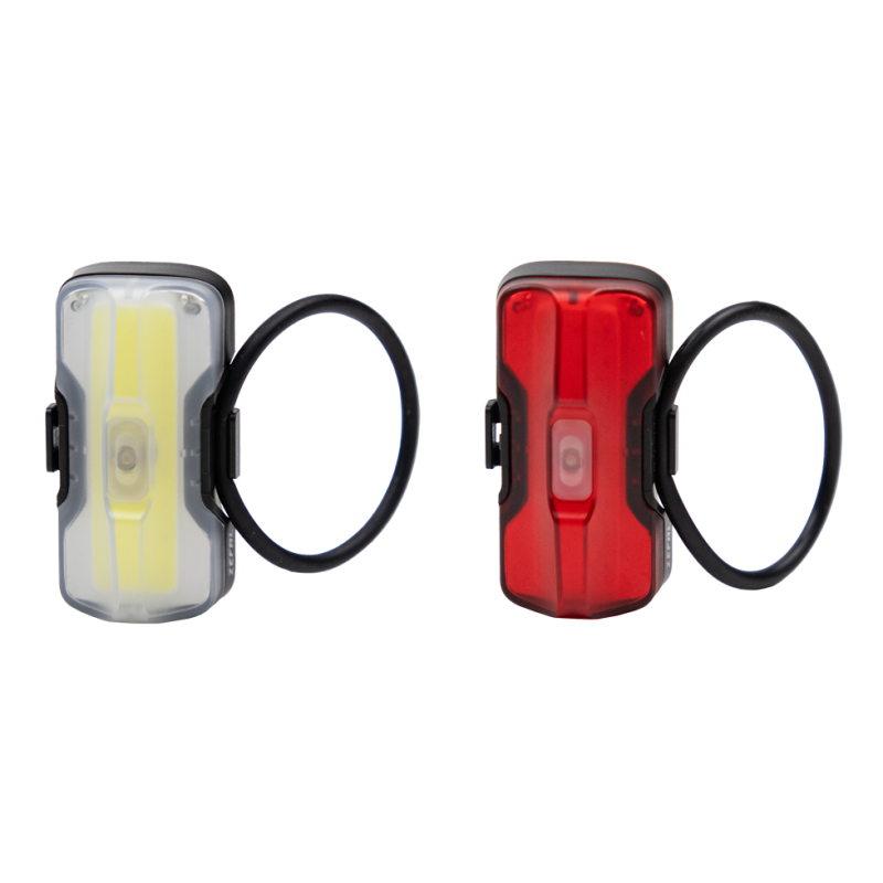 Zefal Set Far + Stop ZEFAL Vision F20/R20 USB 20 Lumeni