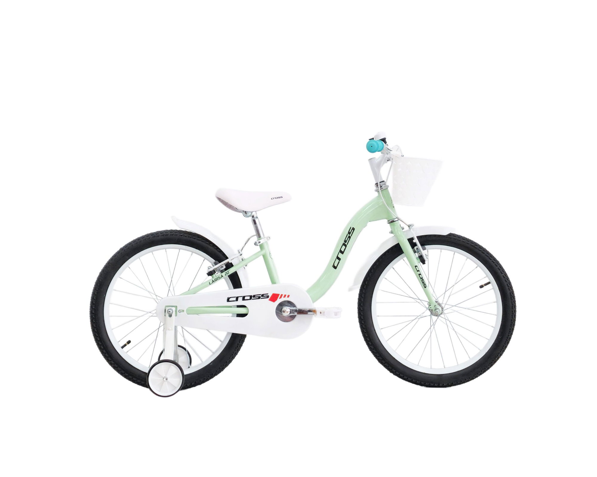 Cross Bicicleta copii mtb CROSS Larisa V-Break 20 - Light Green | 6-8 ani