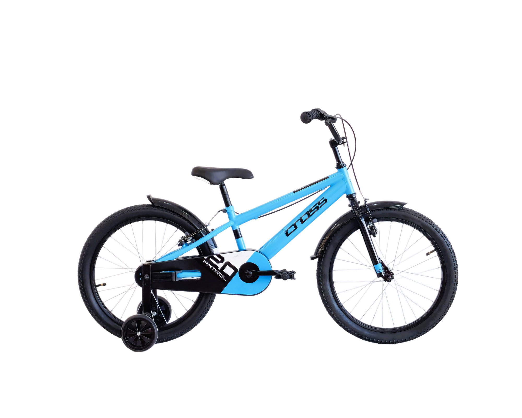 jocuri educative copii 8 ani Bicicleta copii mtb CROSS Patrol 20 - Light Blue | 6-8 ani