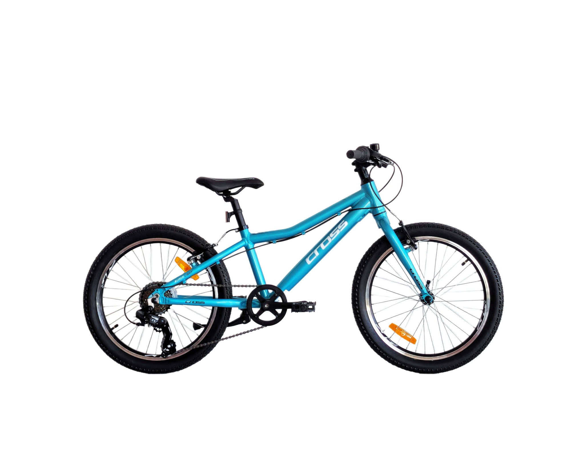 Cross Bicicleta copii mtb CROSS Super Light 20 - Blue Metallic | 6-8 ani