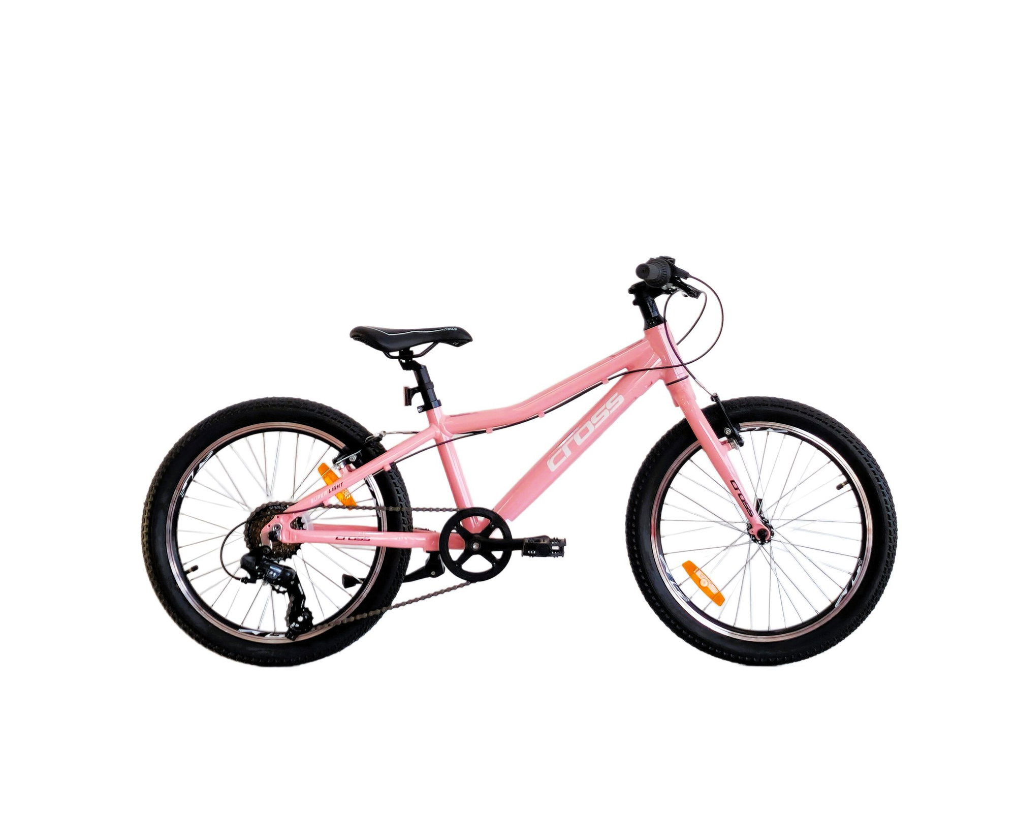 Cross Bicicleta copii mtb CROSS Super Light 20 - Light Pink | 6-8 ani