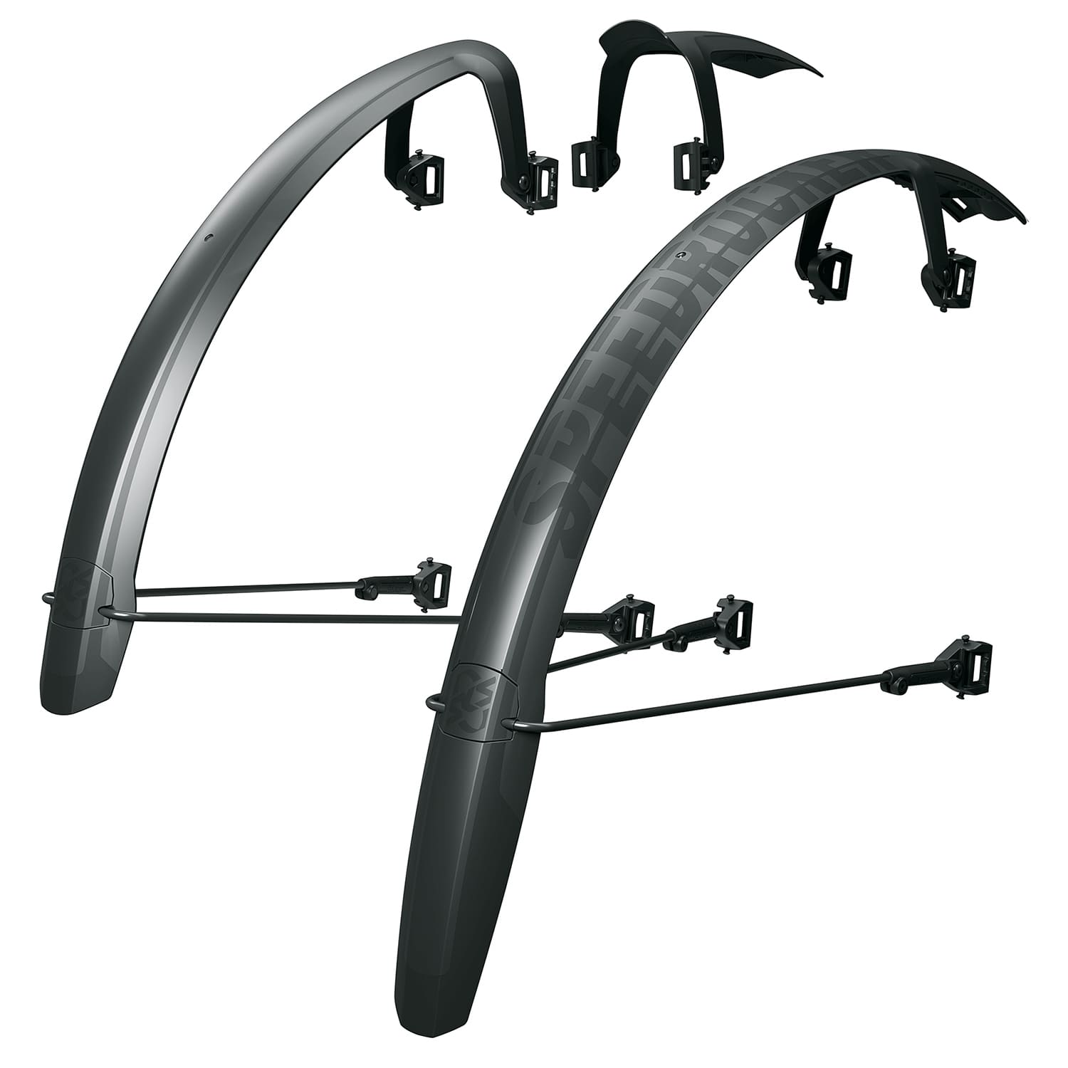 Bicycle Fenders Aparatori Bicicleta SKS Speedrocker XL 52mm 28 - Black | Set