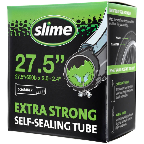 Bicycle Tubes Cameră Slime 27,5x1,5-2,3 AV/SV - 30077S