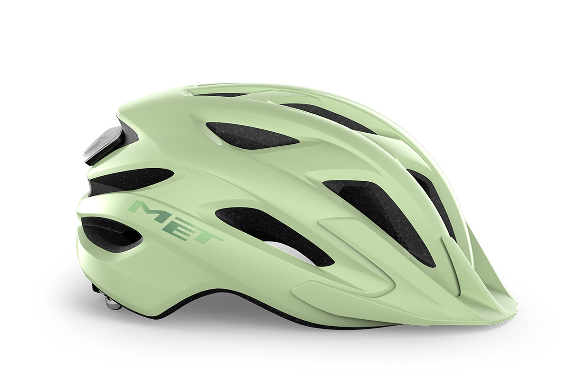 MET Casca ciclism MET Crossover - verde menta lucios