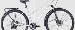 Mudguard ME + Carrier / EQ SET Crossway TFS (+USB rear light)