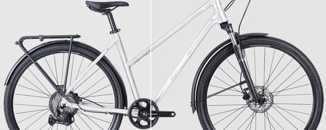 Mudguard ME + Carrier / EQ SET Crossway TFS (+USB rear light)